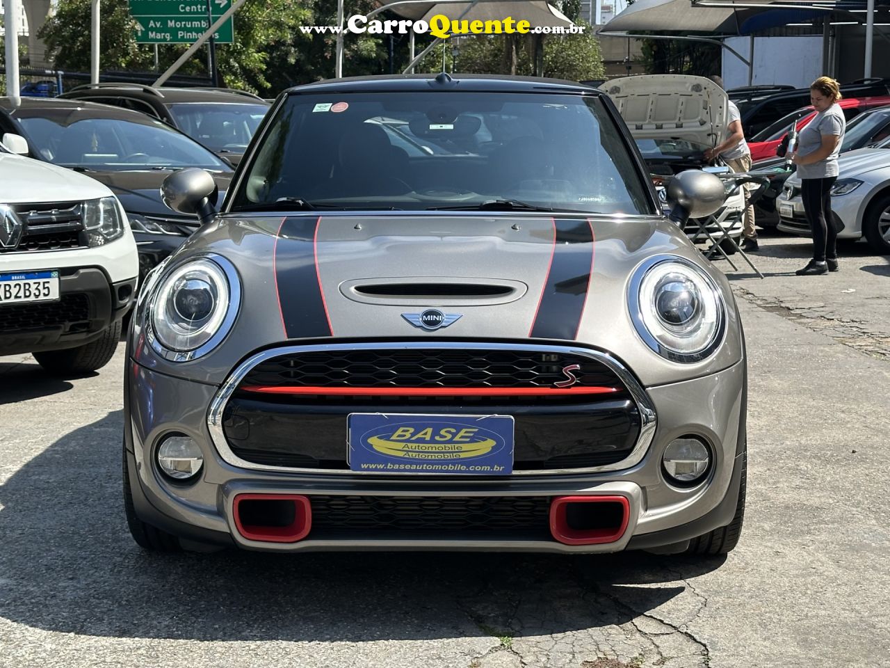 MINI   COOPER CABRIO S 2.0 16V AUT.   CINZA 2018 2.0 GASOLINA - Loja