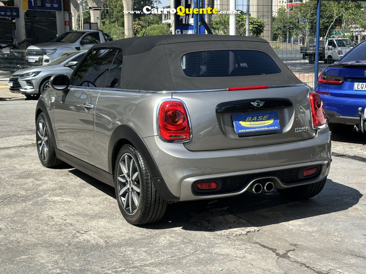 MINI   COOPER CABRIO S 2.0 16V AUT.   CINZA 2018 2.0 GASOLINA - Loja