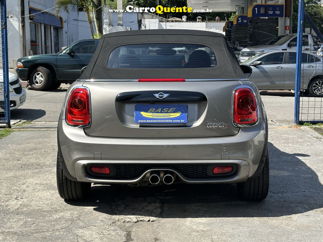 MINI   COOPER CABRIO S 2.0 16V AUT.   CINZA 2018 2.0 GASOLINA - Loja