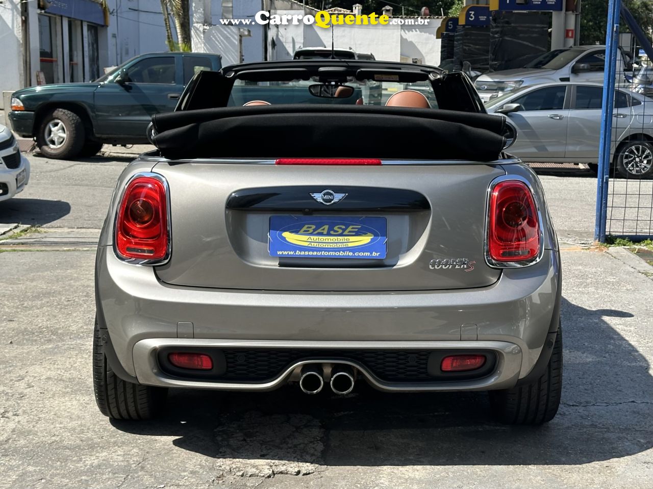 MINI   COOPER CABRIO S 2.0 16V AUT.   CINZA 2018 2.0 GASOLINA - Loja