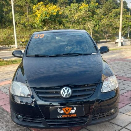 VOLKSWAGEN   FOX PLUS 1.6MI 1.6MI TOTAL FLEX 8V 4P   PRETO 2009 1.6 FLEX