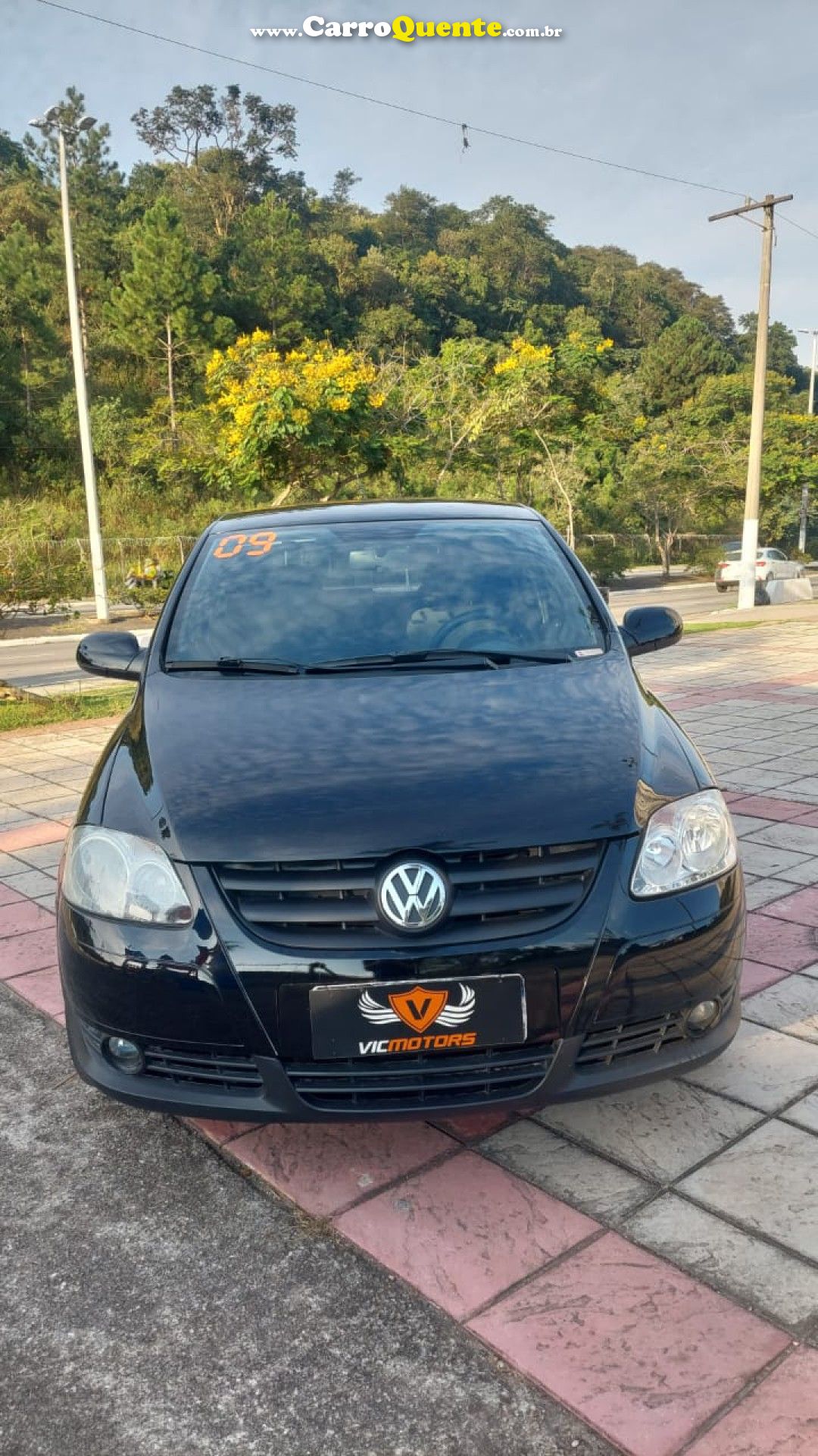 VOLKSWAGEN   FOX PLUS 1.6MI 1.6MI TOTAL FLEX 8V 4P   PRETO 2009 1.6 FLEX - Loja