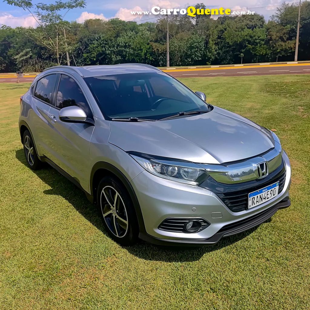 HONDA   HR-V EXL 1.8 FLEXONE 16V 5P AUT.   PRATA 2020 1.8 GASOLINA - Loja
