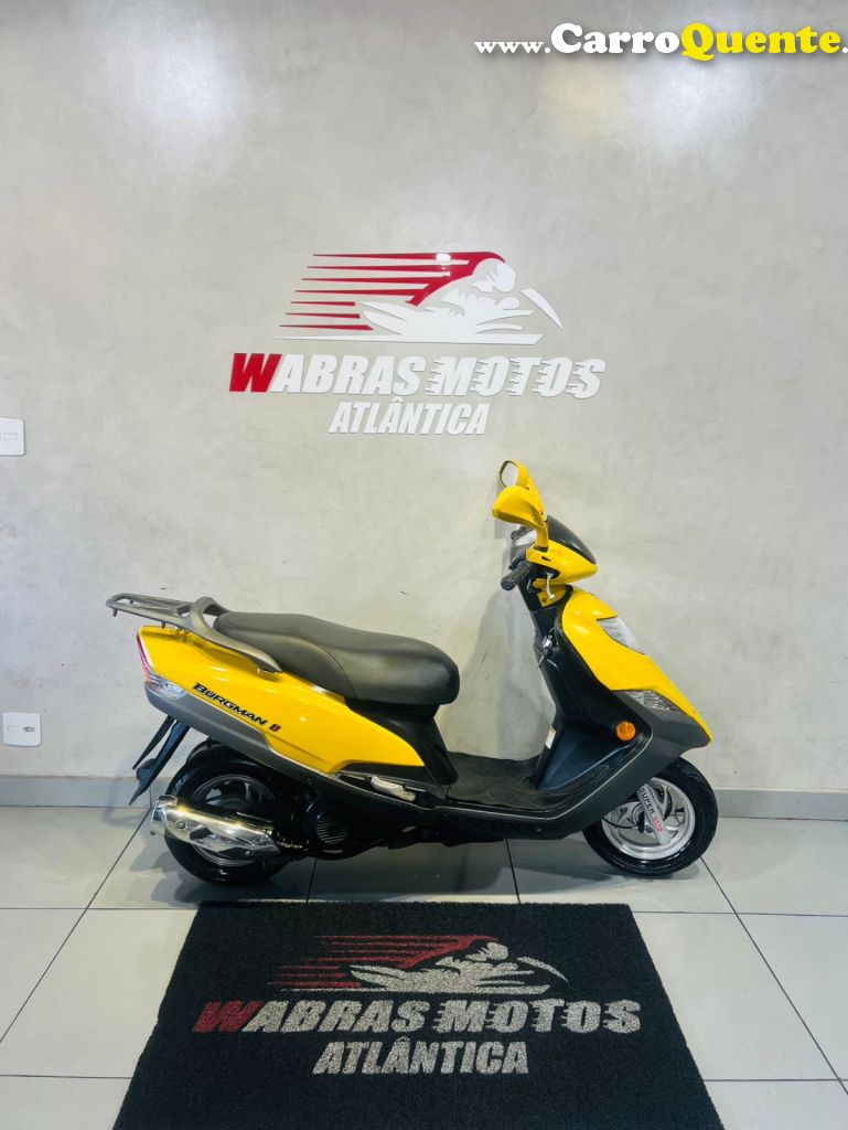 SUZUKI   BURGMAN I 125CC   AMARELO 2014 125 GASOLINA - Loja