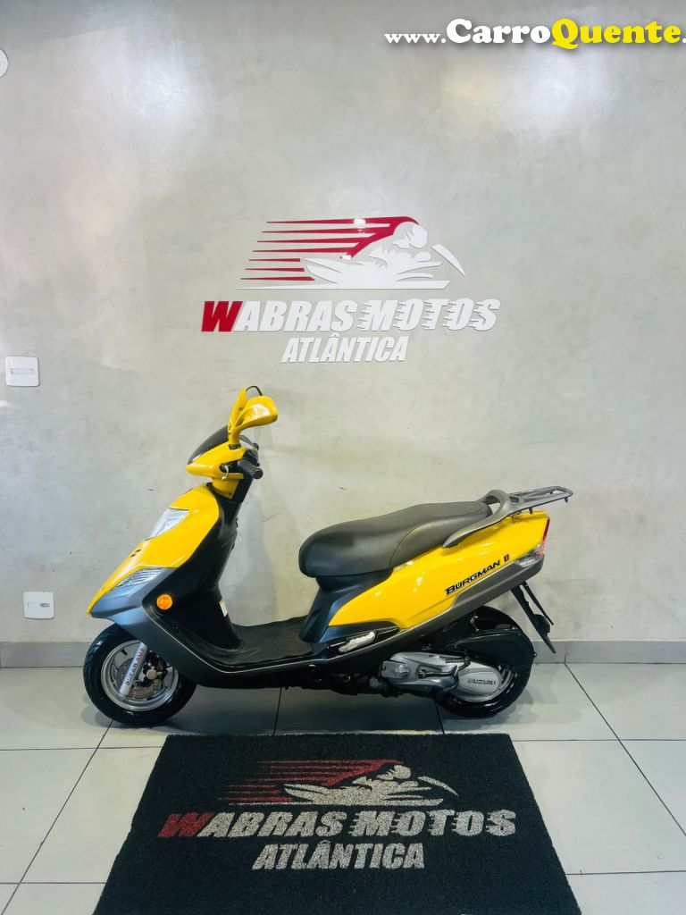 SUZUKI   BURGMAN I 125CC   AMARELO 2014 125 GASOLINA - Loja