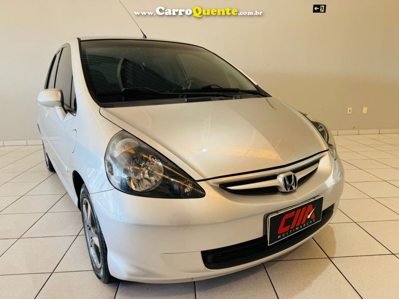 HONDA   FIT LX 1.4 1.4 FLEX 8V16V 5P MEC.   PRATA 2008 1.4 FLEX - Loja
