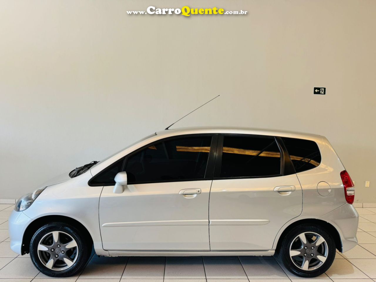 HONDA   FIT LX 1.4 1.4 FLEX 8V16V 5P MEC.   PRATA 2008 1.4 FLEX - Loja