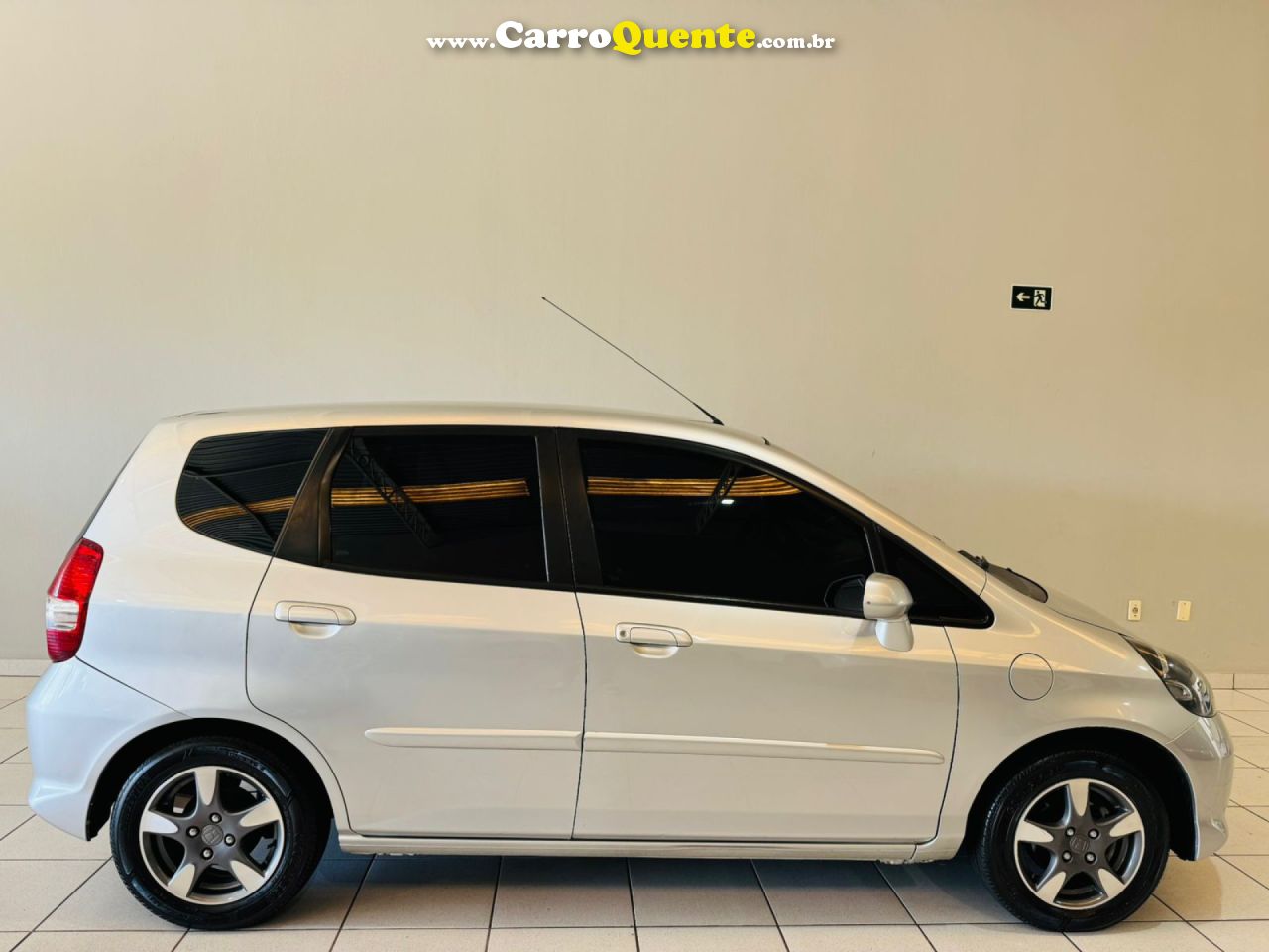HONDA   FIT LX 1.4 1.4 FLEX 8V16V 5P MEC.   PRATA 2008 1.4 FLEX - Loja