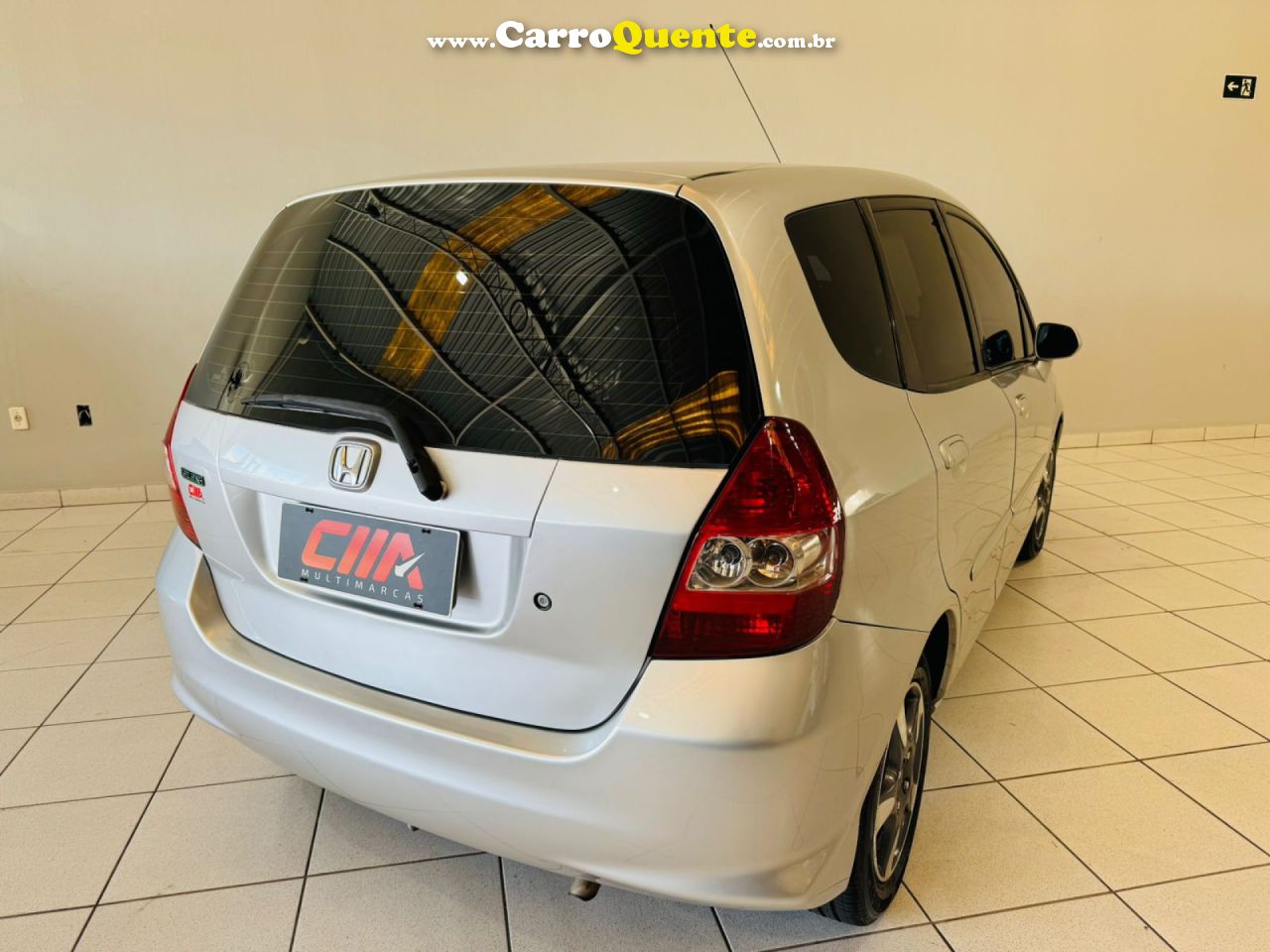 HONDA   FIT LX 1.4 1.4 FLEX 8V16V 5P MEC.   PRATA 2008 1.4 FLEX - Loja
