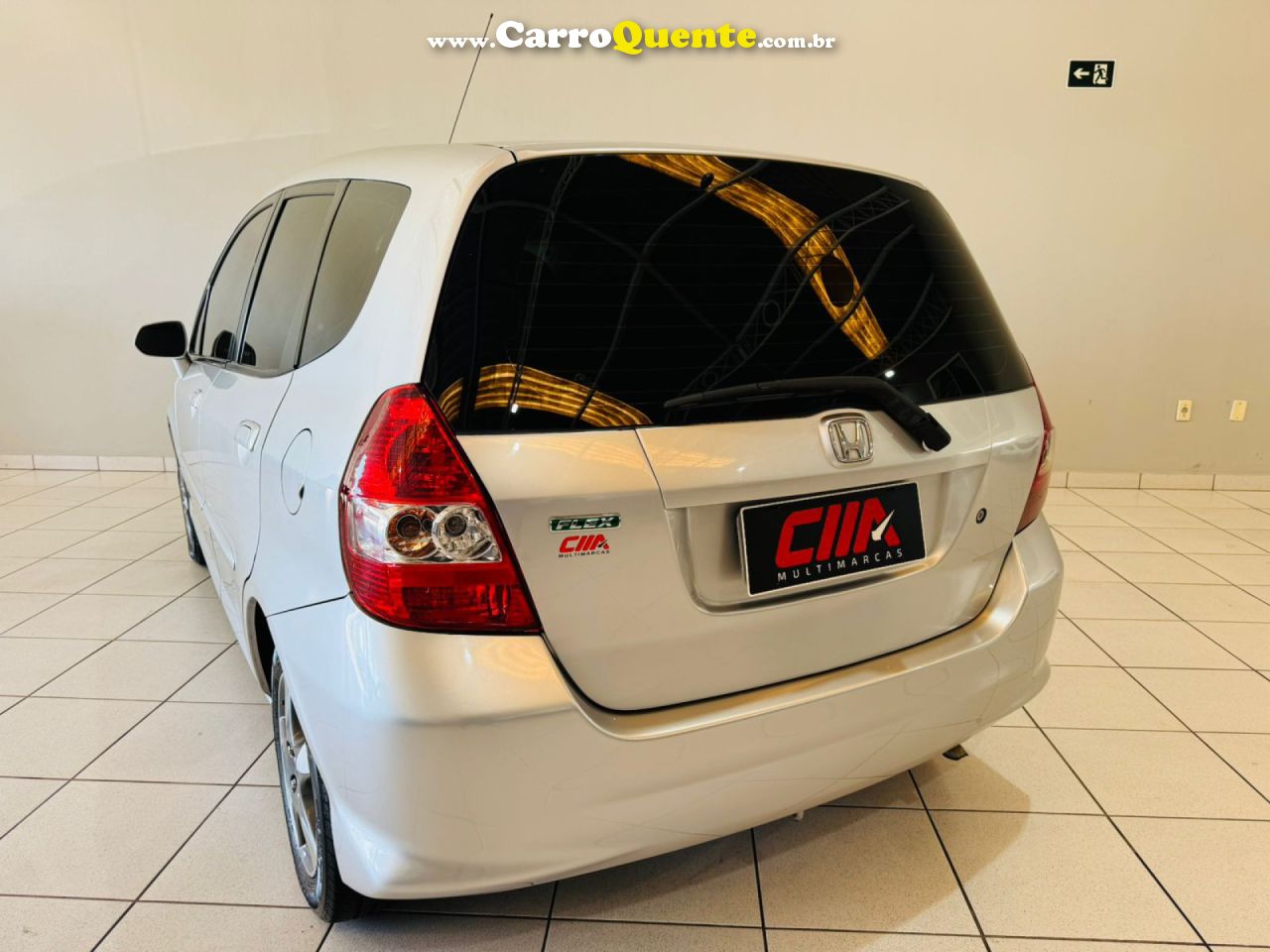 HONDA   FIT LX 1.4 1.4 FLEX 8V16V 5P MEC.   PRATA 2008 1.4 FLEX - Loja