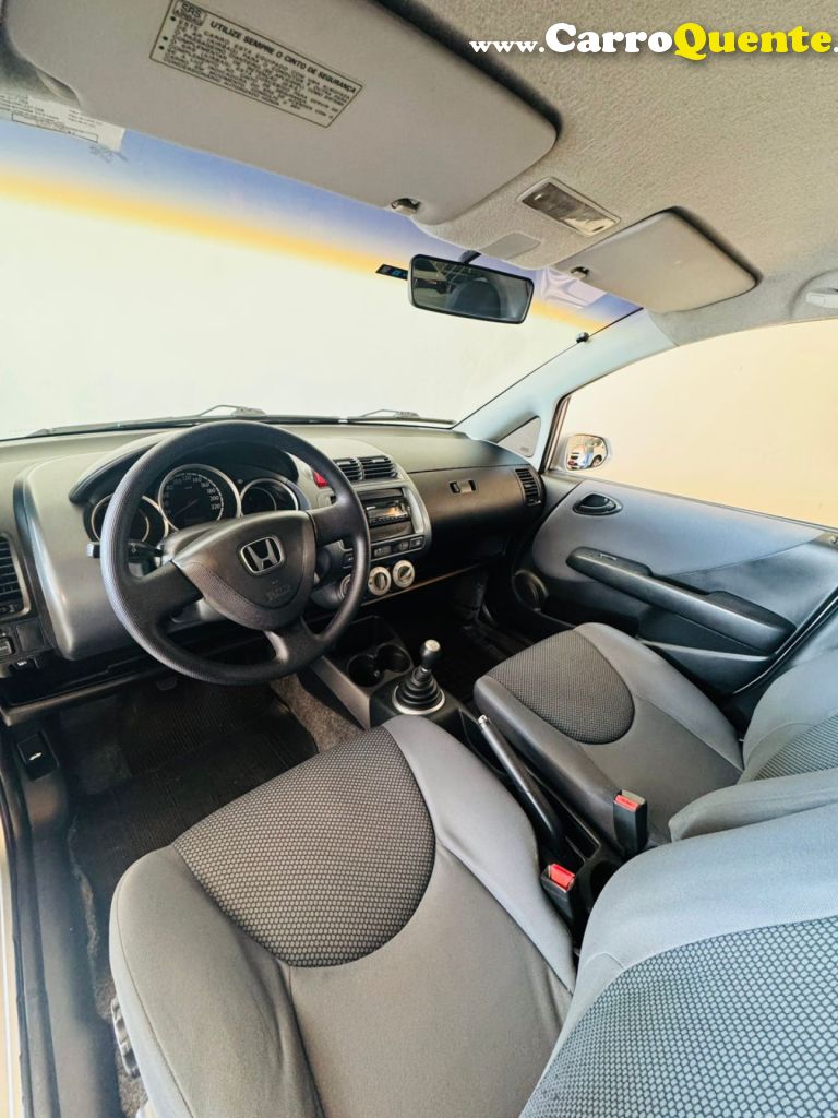 HONDA   FIT LX 1.4 1.4 FLEX 8V16V 5P MEC.   PRATA 2008 1.4 FLEX - Loja