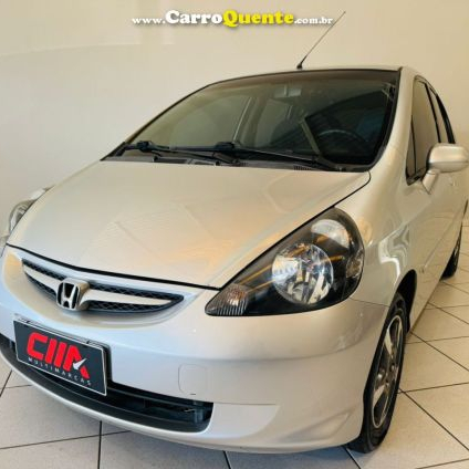 HONDA   FIT LX 1.4 1.4 FLEX 8V16V 5P MEC.   PRATA 2008 1.4 FLEX