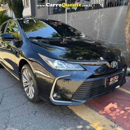 TOYOTA   COROLLA XEI 2.0 FLEX 16V AUT.   PRETO 2021 2.0 FLEX