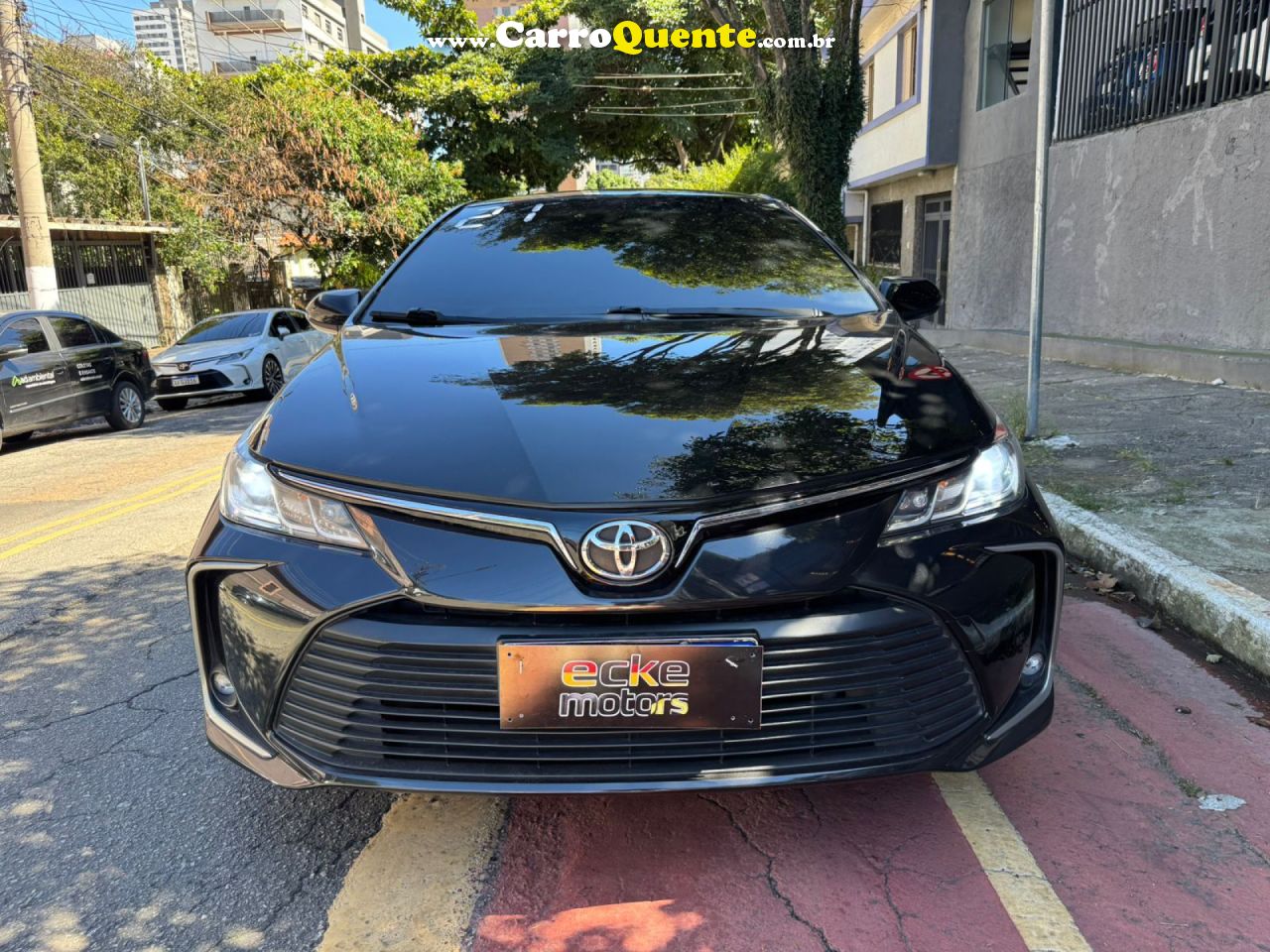 TOYOTA   COROLLA XEI 2.0 FLEX 16V AUT.   PRETO 2021 2.0 FLEX - Loja