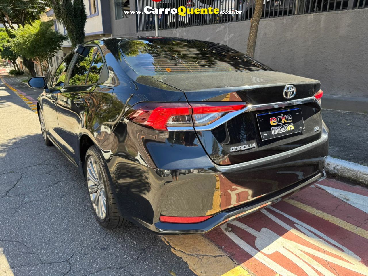 TOYOTA   COROLLA XEI 2.0 FLEX 16V AUT.   PRETO 2021 2.0 FLEX - Loja