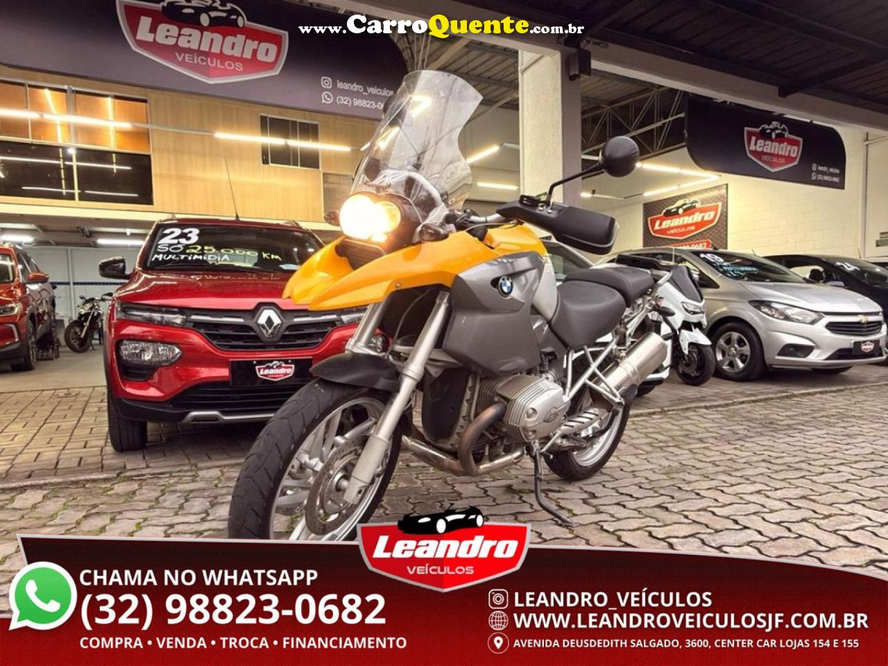 BMW   R 1200 GS   AMARELO 2007 1.2 GASOLINA - Loja