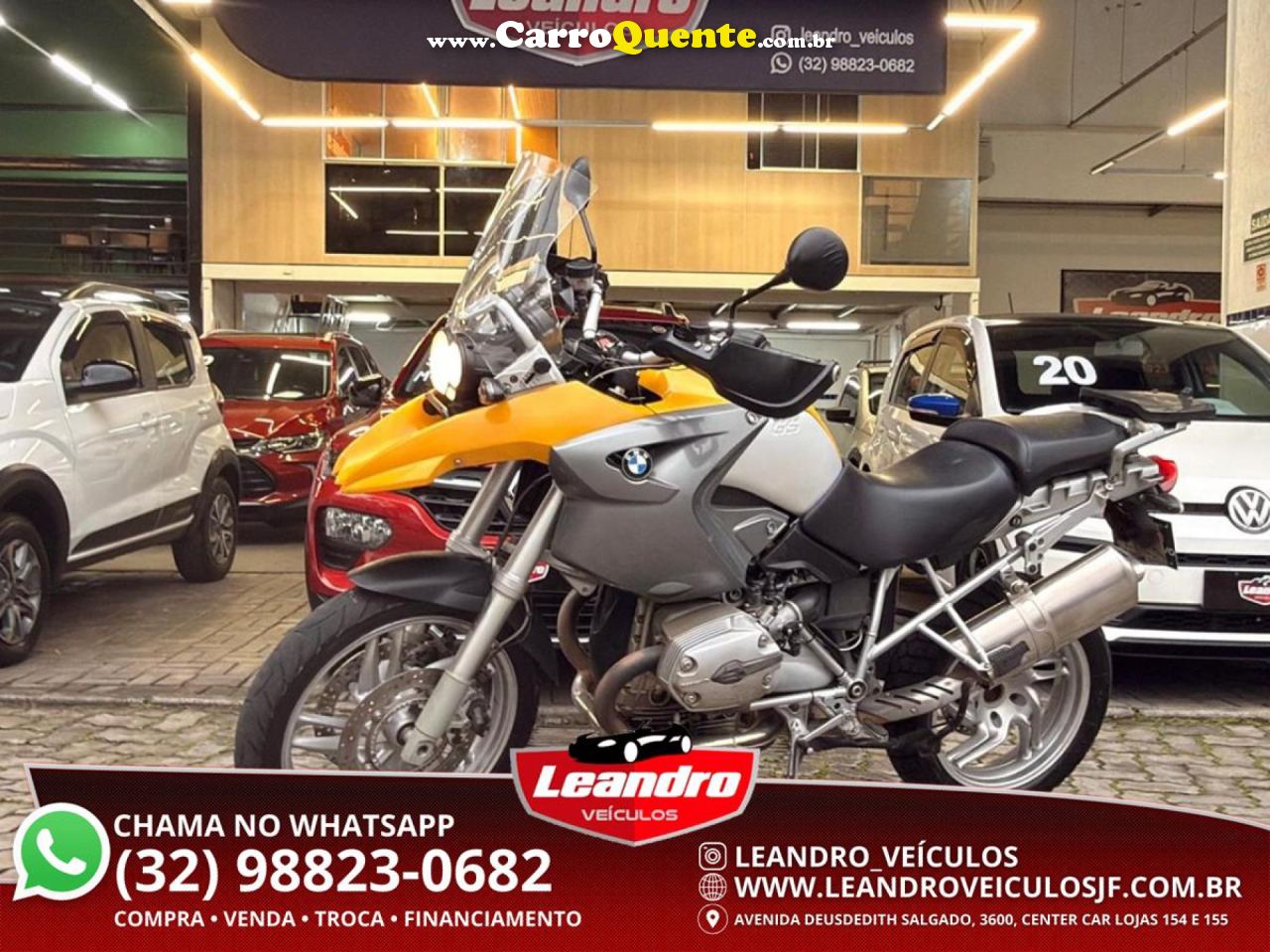 BMW   R 1200 GS   AMARELO 2007 1.2 GASOLINA - Loja