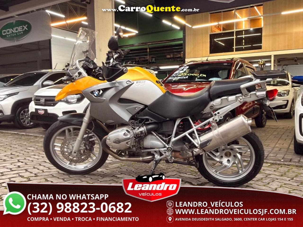 BMW   R 1200 GS   AMARELO 2007 1.2 GASOLINA - Loja