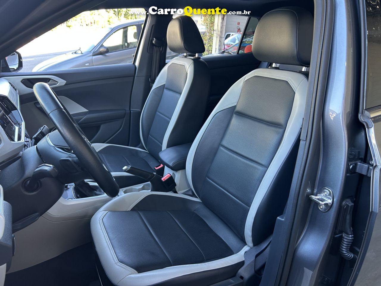 VOLKSWAGEN   T-CROSS HIGHLINE 1.4 TSI FLEX 16V 5P AUT   CINZA 2021 1.4 FLEX - Loja