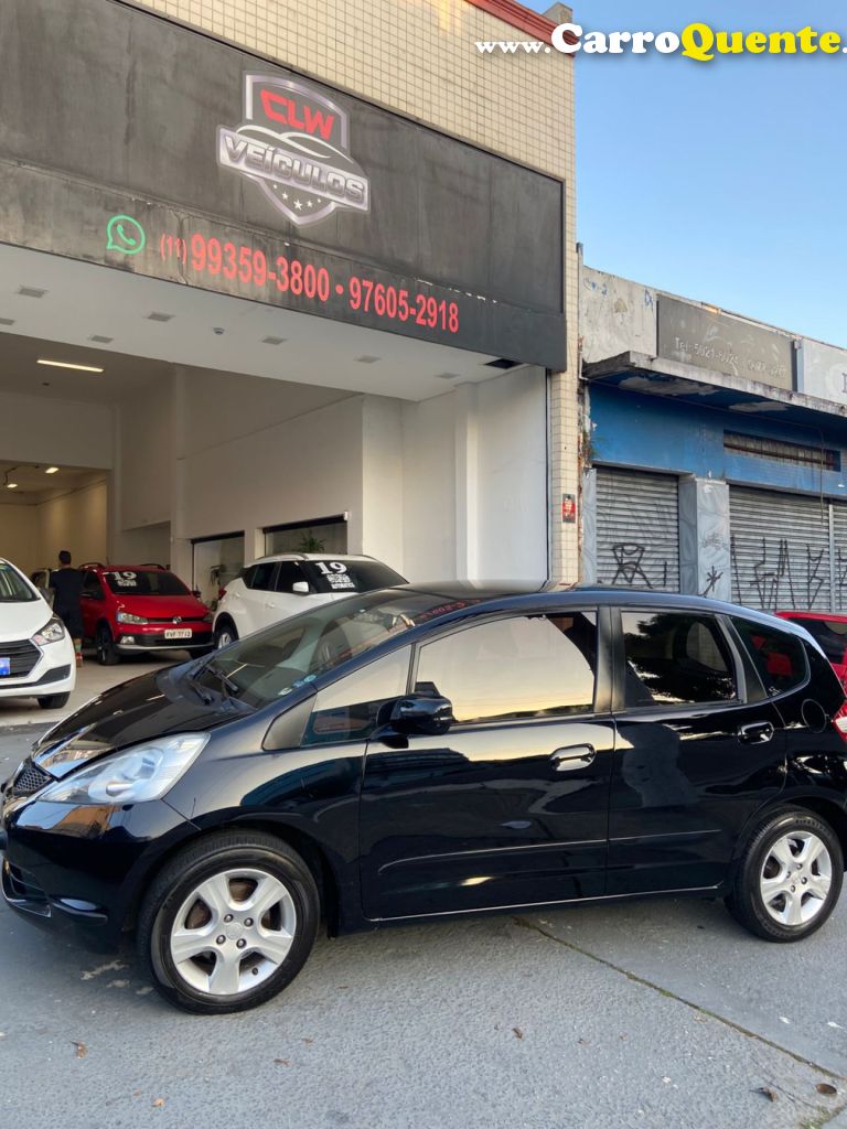 HONDA   FIT LXL 1.4 1.4 FLEX 8V16V 5P MEC.   PRETO 2009 1.4 FLEX - Loja