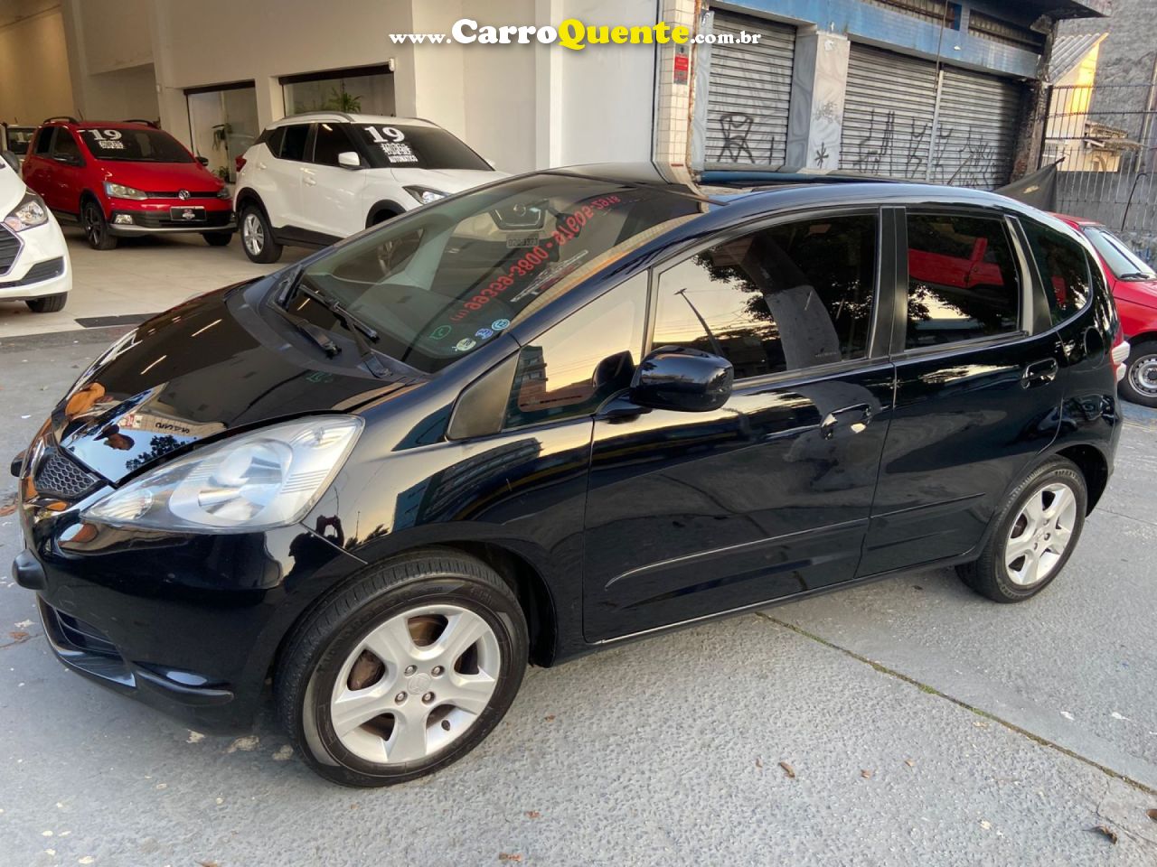HONDA   FIT LXL 1.4 1.4 FLEX 8V16V 5P MEC.   PRETO 2009 1.4 FLEX - Loja