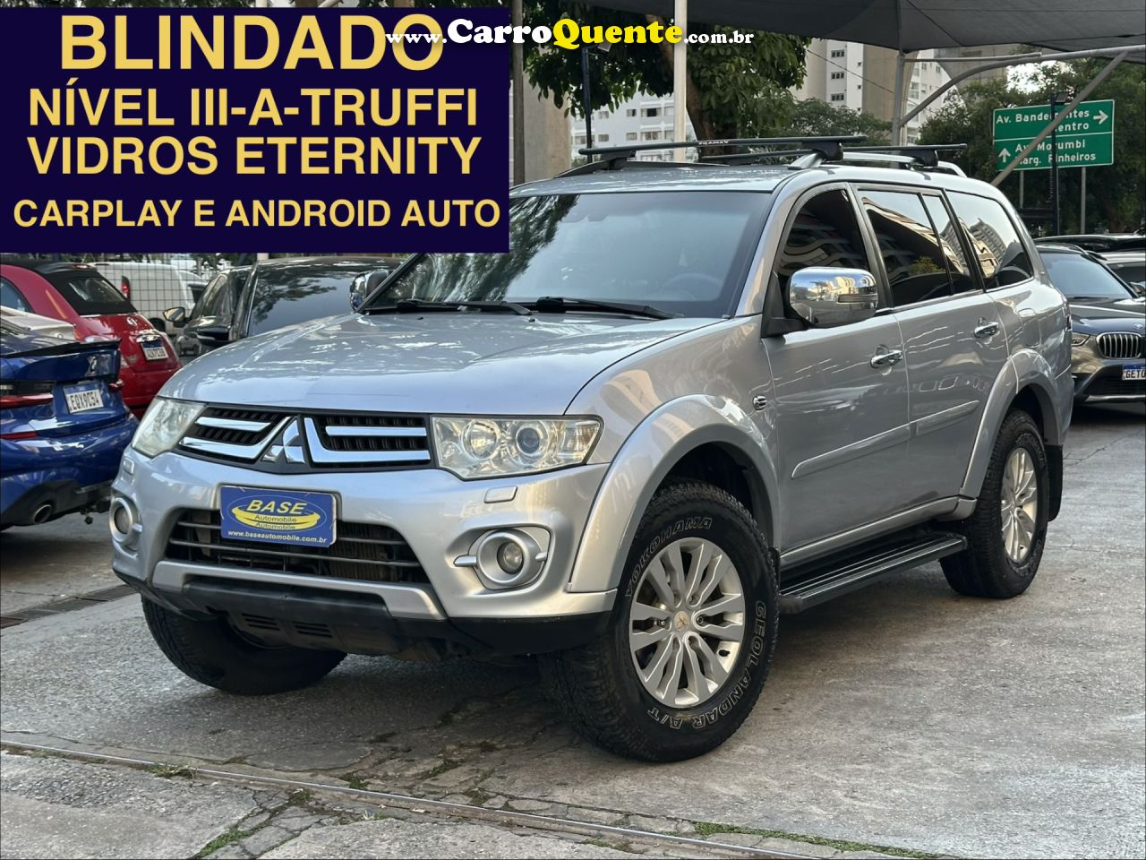 MITSUBISHI   PAJERO DAKAR 3.2 4X4 T.I. DIES. 5P AUT.   PRATA 2015 3.2 DIESEL - Loja
