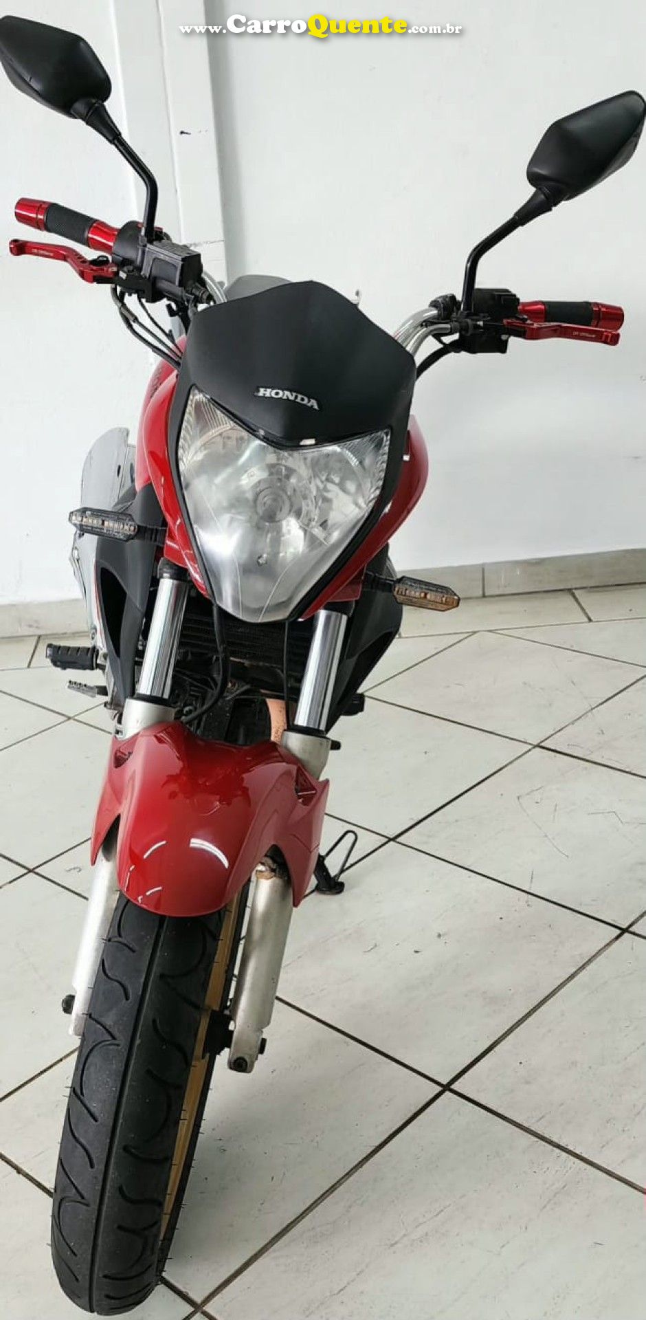 HONDA   CB 300R 300R FLEX   VERMELHO 2012 300 GASOLINA - Loja