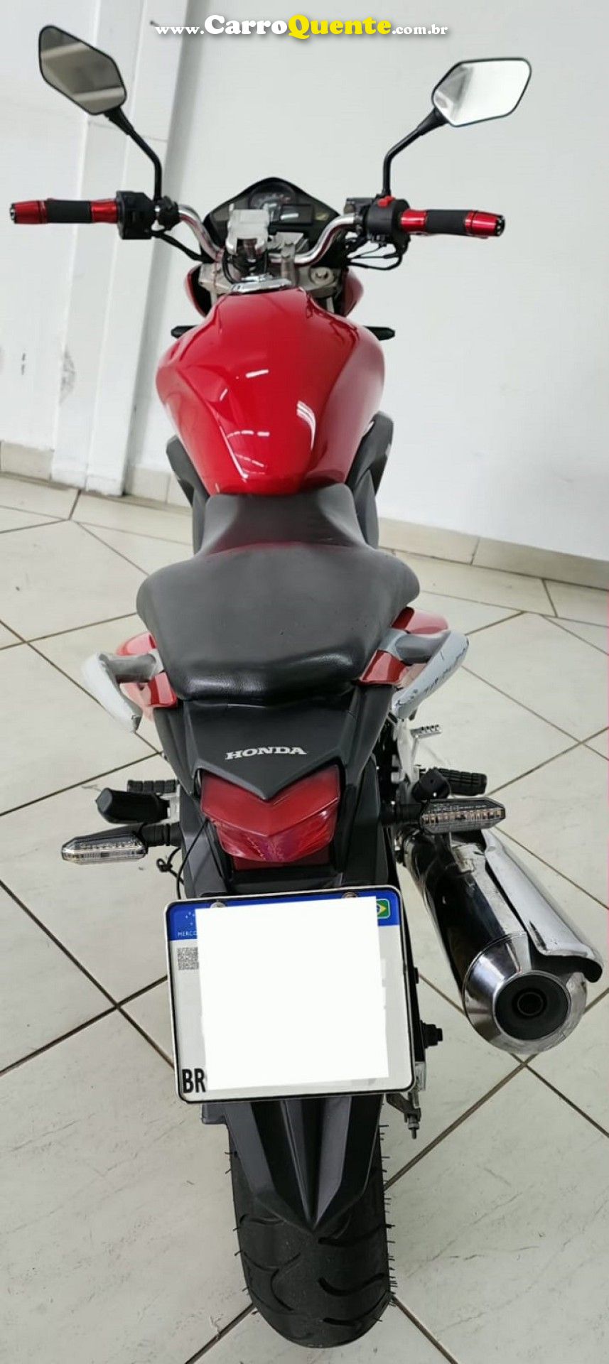 HONDA   CB 300R 300R FLEX   VERMELHO 2012 300 GASOLINA - Loja
