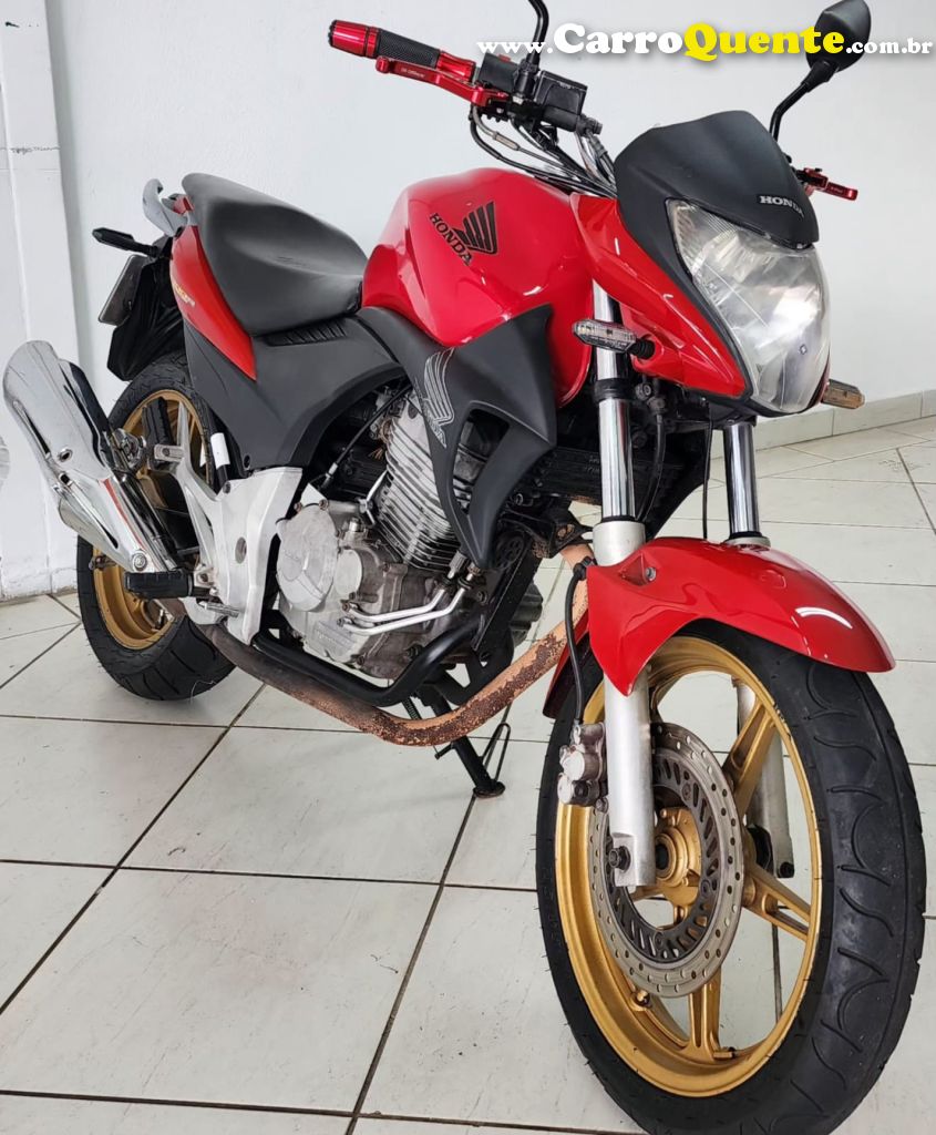 HONDA   CB 300R 300R FLEX   VERMELHO 2012 300 GASOLINA - Loja