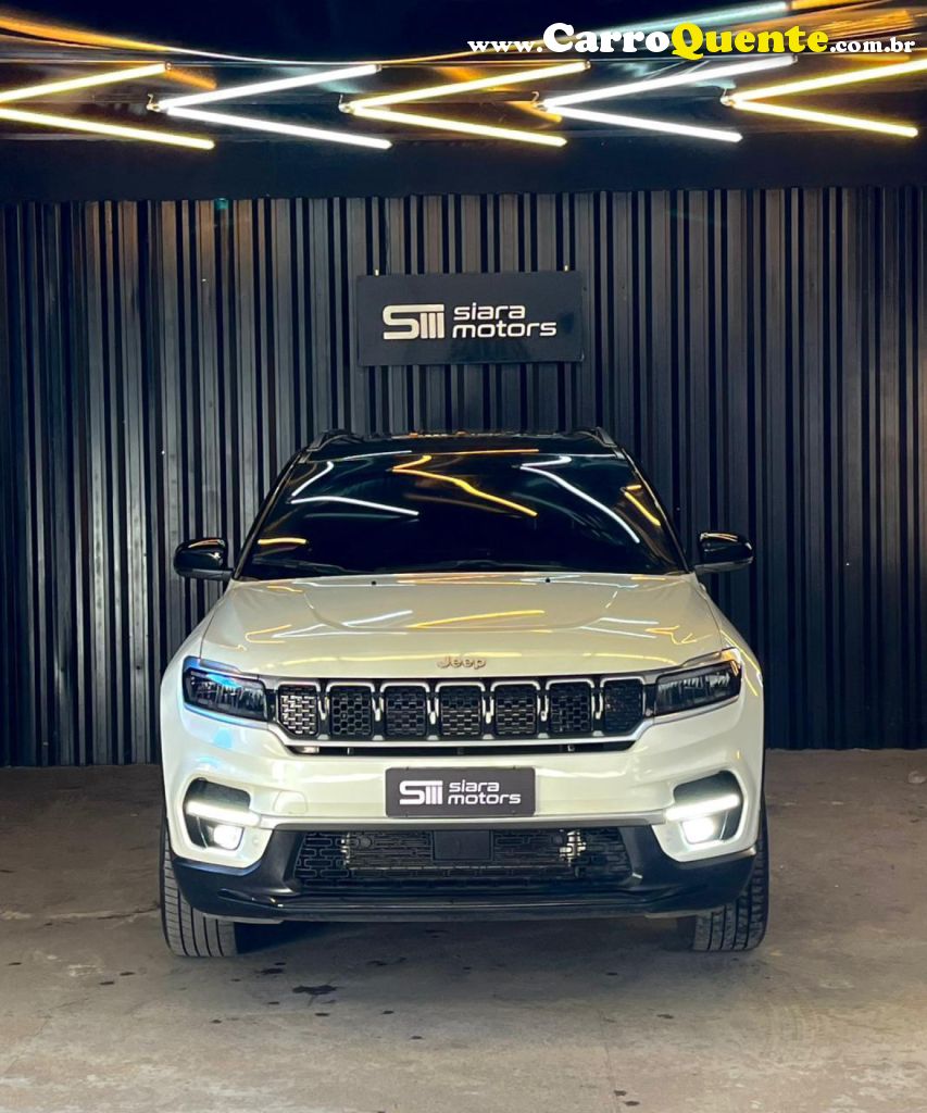 JEEP   COMMANDER LIMITED T270 1.3 TB FLEX AUT.   BRANCO 2023 1.3 FLEX - Loja