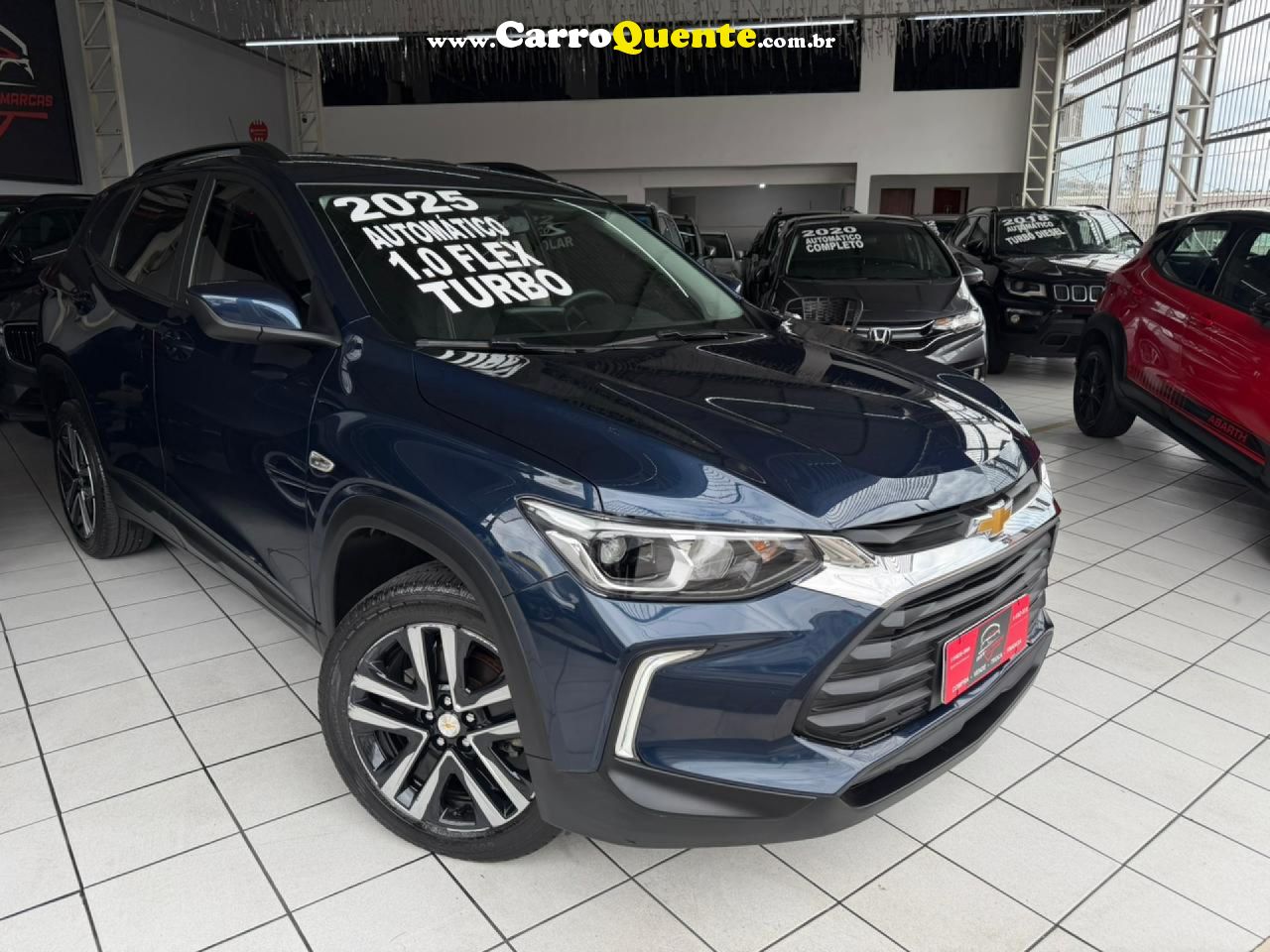 CHEVROLET   TRACKER LT 1.0 TURBO 12V FLEX AUT.   AZUL 2025 1.0 FLEX - Loja