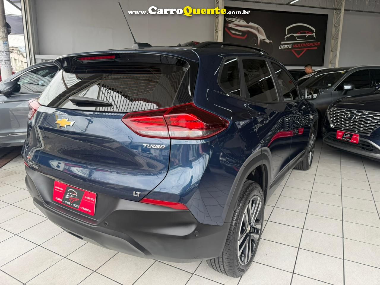 CHEVROLET   TRACKER LT 1.0 TURBO 12V FLEX AUT.   AZUL 2025 1.0 FLEX - Loja