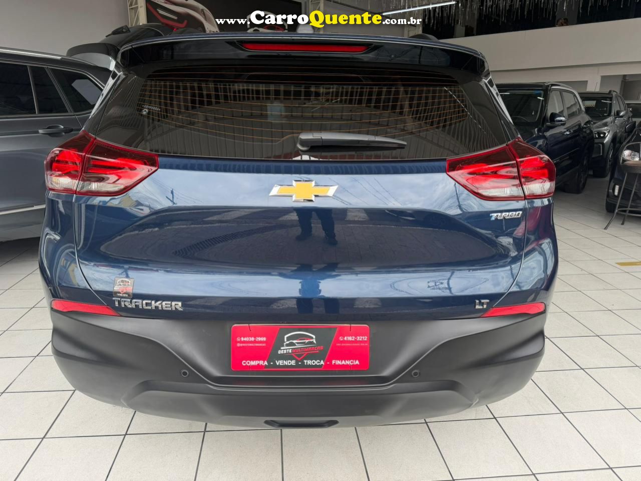 CHEVROLET   TRACKER LT 1.0 TURBO 12V FLEX AUT.   AZUL 2025 1.0 FLEX - Loja