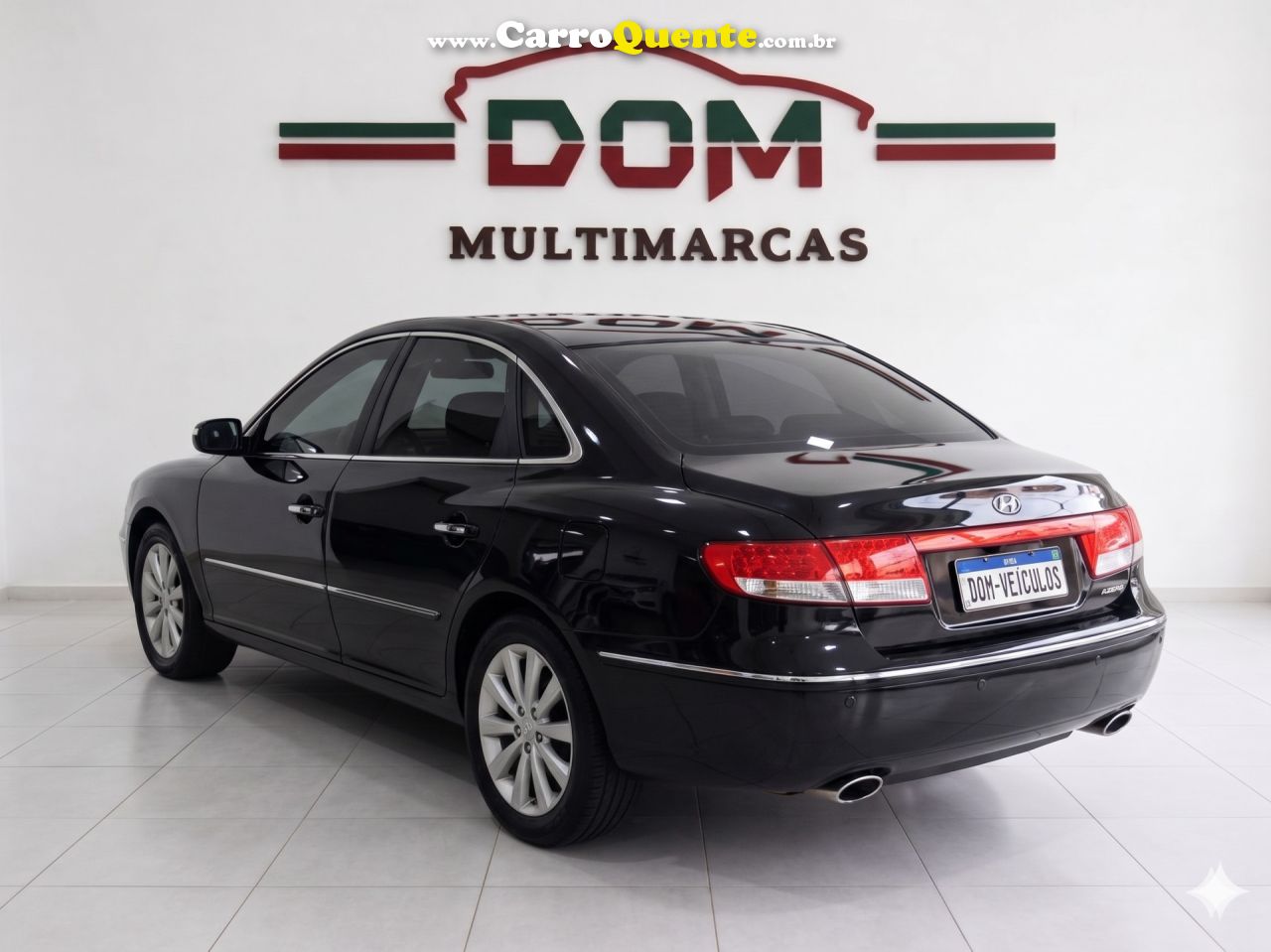 HYUNDAI   AZERA GLS 3.3 V6 24V 4P AUT.   PRETO 2009 3.3 GASOLINA - Loja