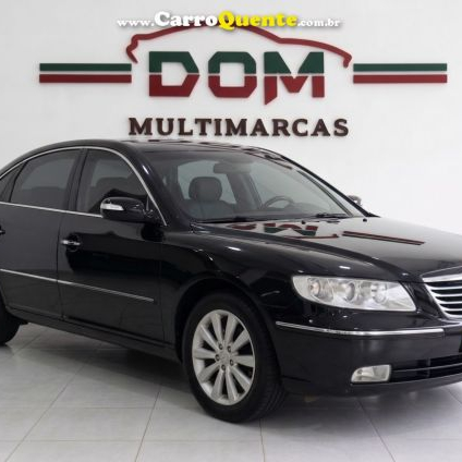 HYUNDAI   AZERA GLS 3.3 V6 24V 4P AUT.   PRETO 2009 3.3 GASOLINA