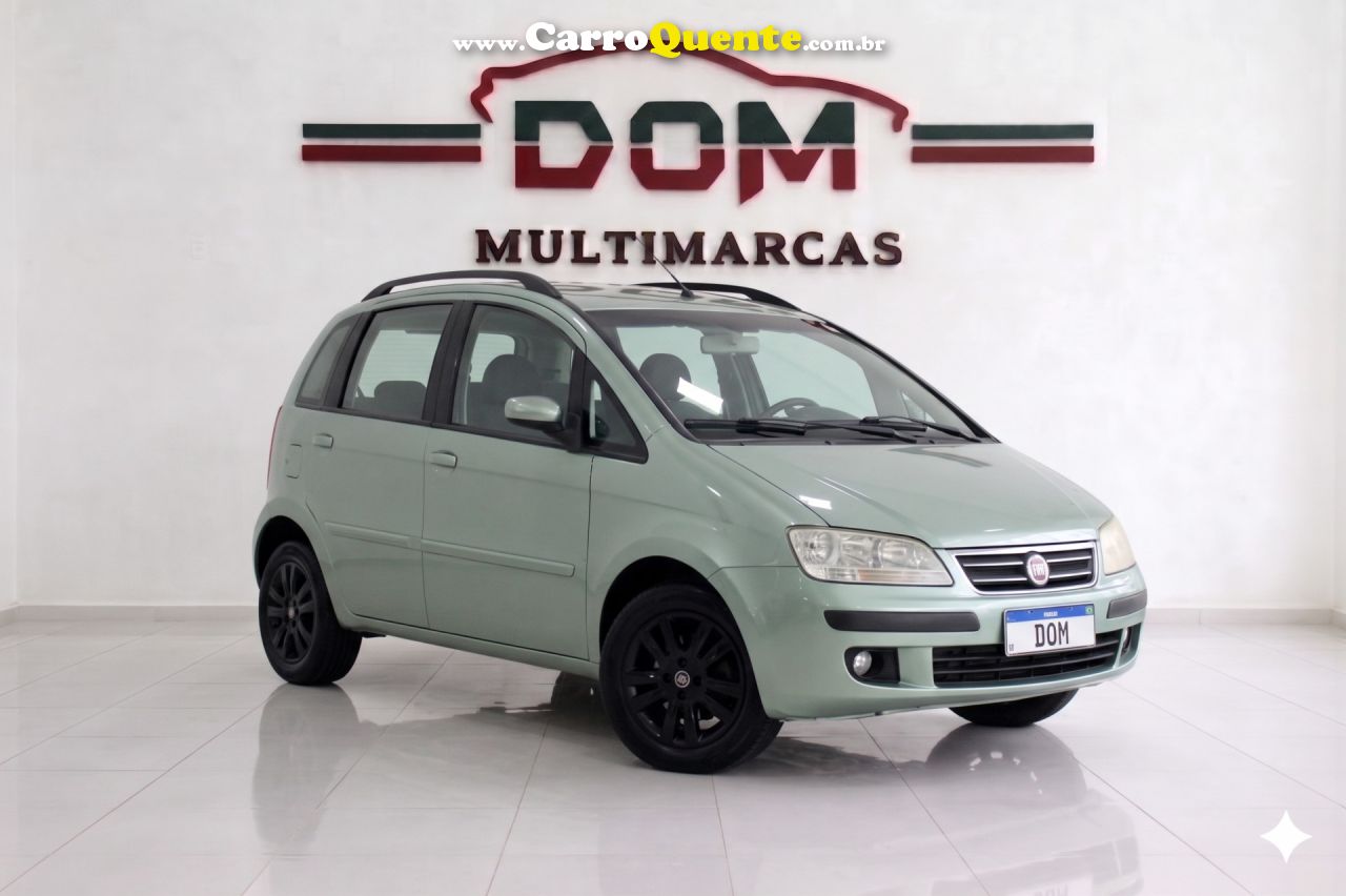 FIAT   IDEA ELX 1.4 MPI FIRE FLEX 8V 5P   VERDE 2010 1.4 FLEX - Loja