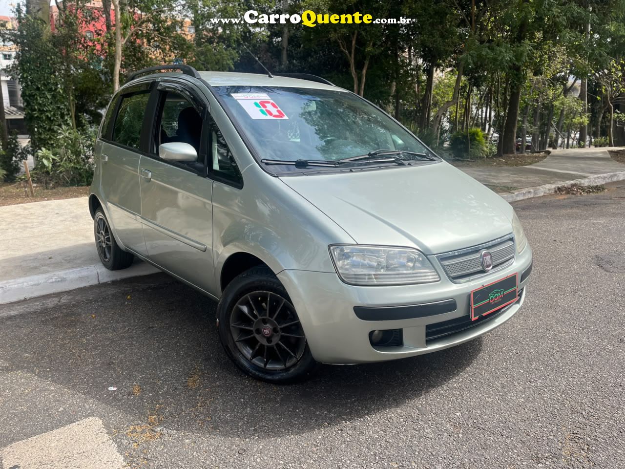 FIAT   IDEA ELX 1.4 MPI FIRE FLEX 8V 5P   VERDE 2010 1.4 FLEX - Loja