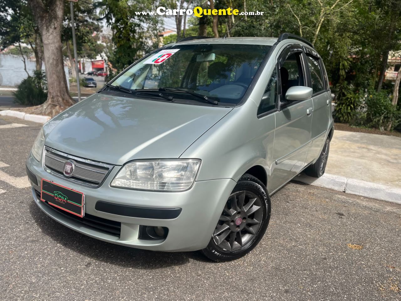 FIAT   IDEA ELX 1.4 MPI FIRE FLEX 8V 5P   VERDE 2010 1.4 FLEX - Loja