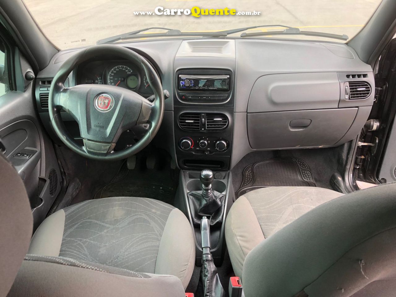FIAT   STRADA WORKING HARD 1.4 FIRE FLEX 8V CD   PRETO 2018 1.4 FLEX - Loja