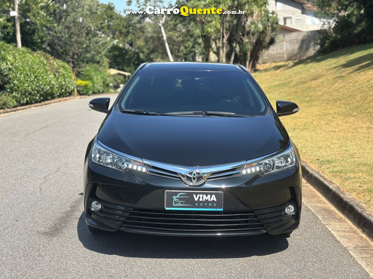 TOYOTA   COROLLA XEI 2.0 FLEX 16V AUT.   PRETO 2018 2.0 FLEX - Loja