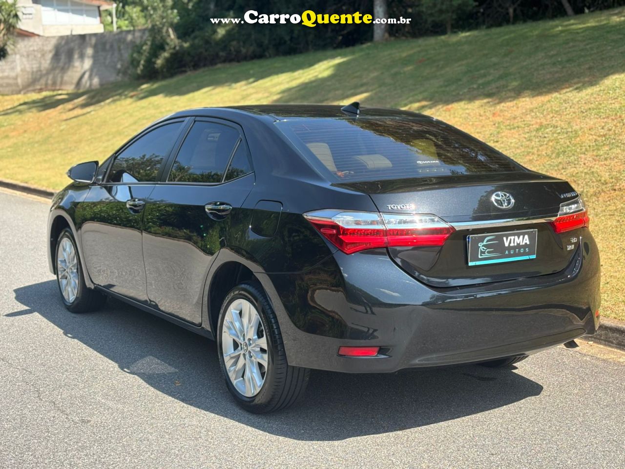 TOYOTA   COROLLA XEI 2.0 FLEX 16V AUT.   PRETO 2018 2.0 FLEX - Loja