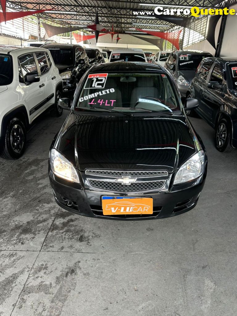 CHEVROLET   PRISMA  SED. MAXX LT 1.4 8V ECONOF. 4P   PRETO 2012 1.4 FLEX - Loja