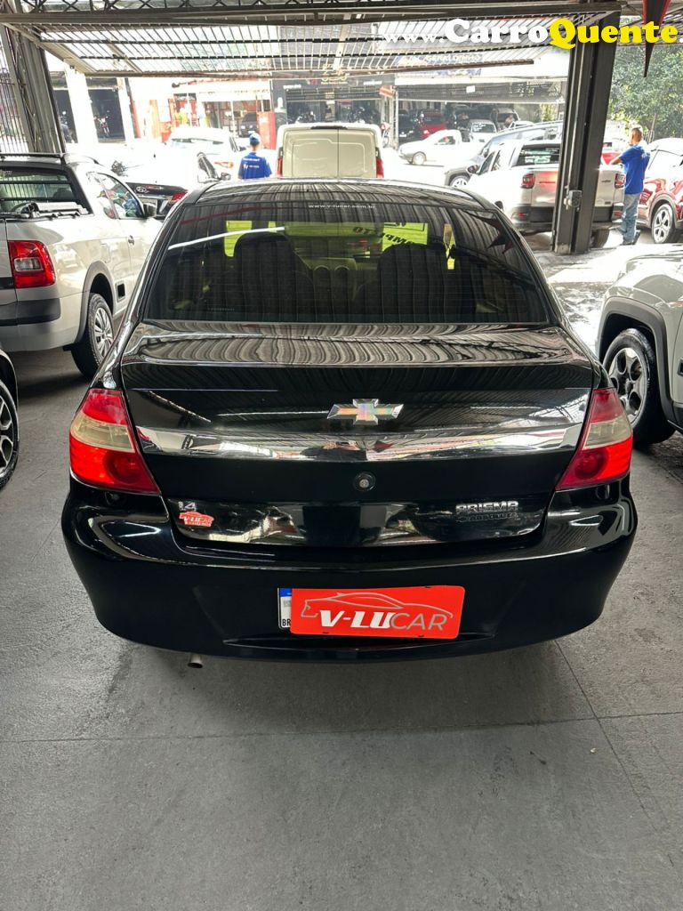 CHEVROLET   PRISMA  SED. MAXX LT 1.4 8V ECONOF. 4P   PRETO 2012 1.4 FLEX - Loja