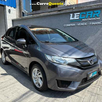 HONDA   FIT LX 1.5 FLEXONE 16V 5P AUT.   CINZA 2015 1.5 FLEX
