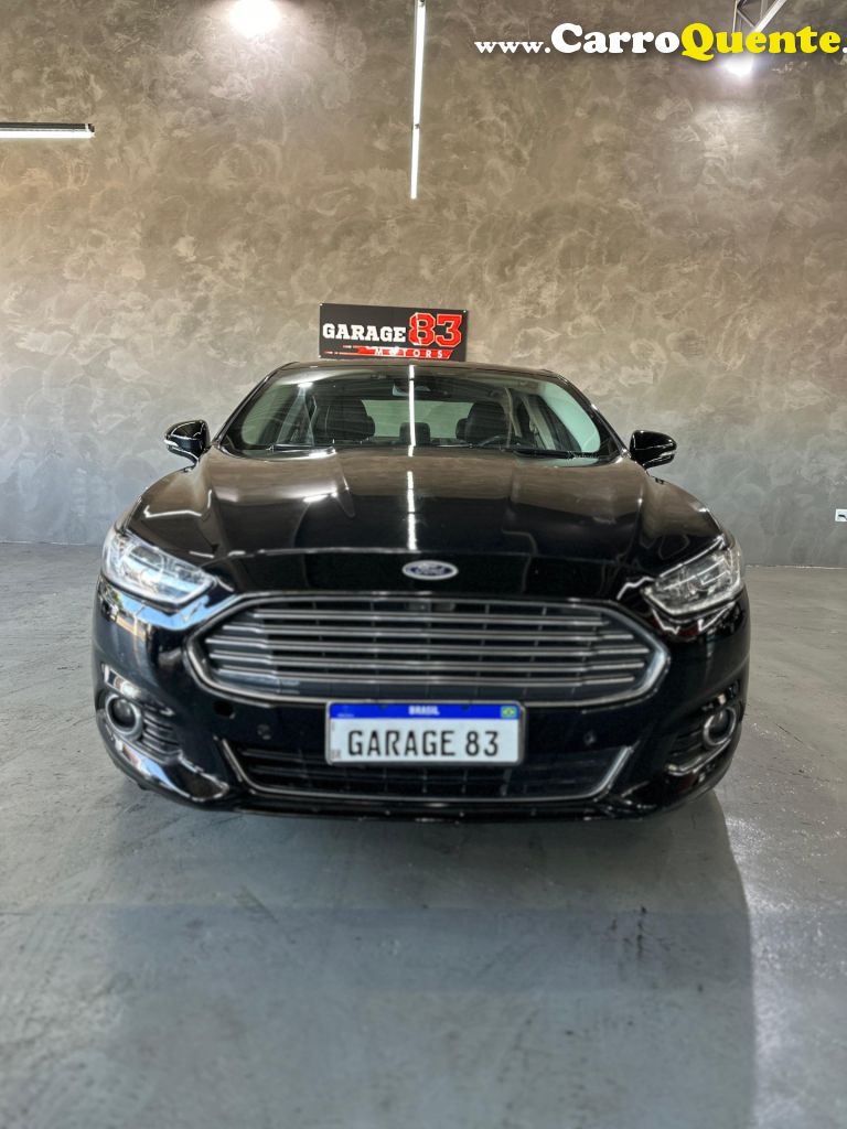 FORD   FUSION TITANIUM HYBRID 2.0 145CV AUT.   PRETO 2016 2.0 GASOLINA E ELÉTRICO - Loja