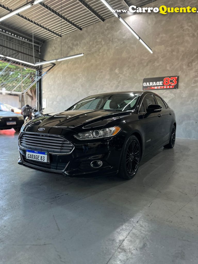 FORD   FUSION TITANIUM HYBRID 2.0 145CV AUT.   PRETO 2016 2.0 GASOLINA E ELÉTRICO - Loja