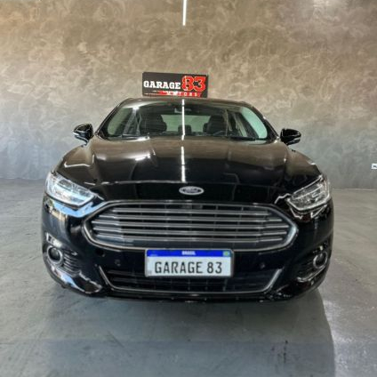 FORD   FUSION TITANIUM HYBRID 2.0 145CV AUT.   PRETO 2016 2.0 GASOLINA E ELÉTRICO
