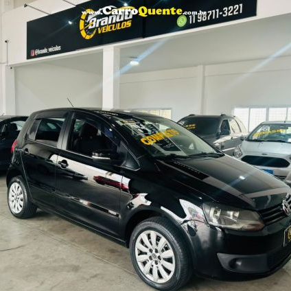 VOLKSWAGEN   FOX TRENDLINE 1.0 FLEX 8V 5P   PRETO 2014 1.0 FLEX
