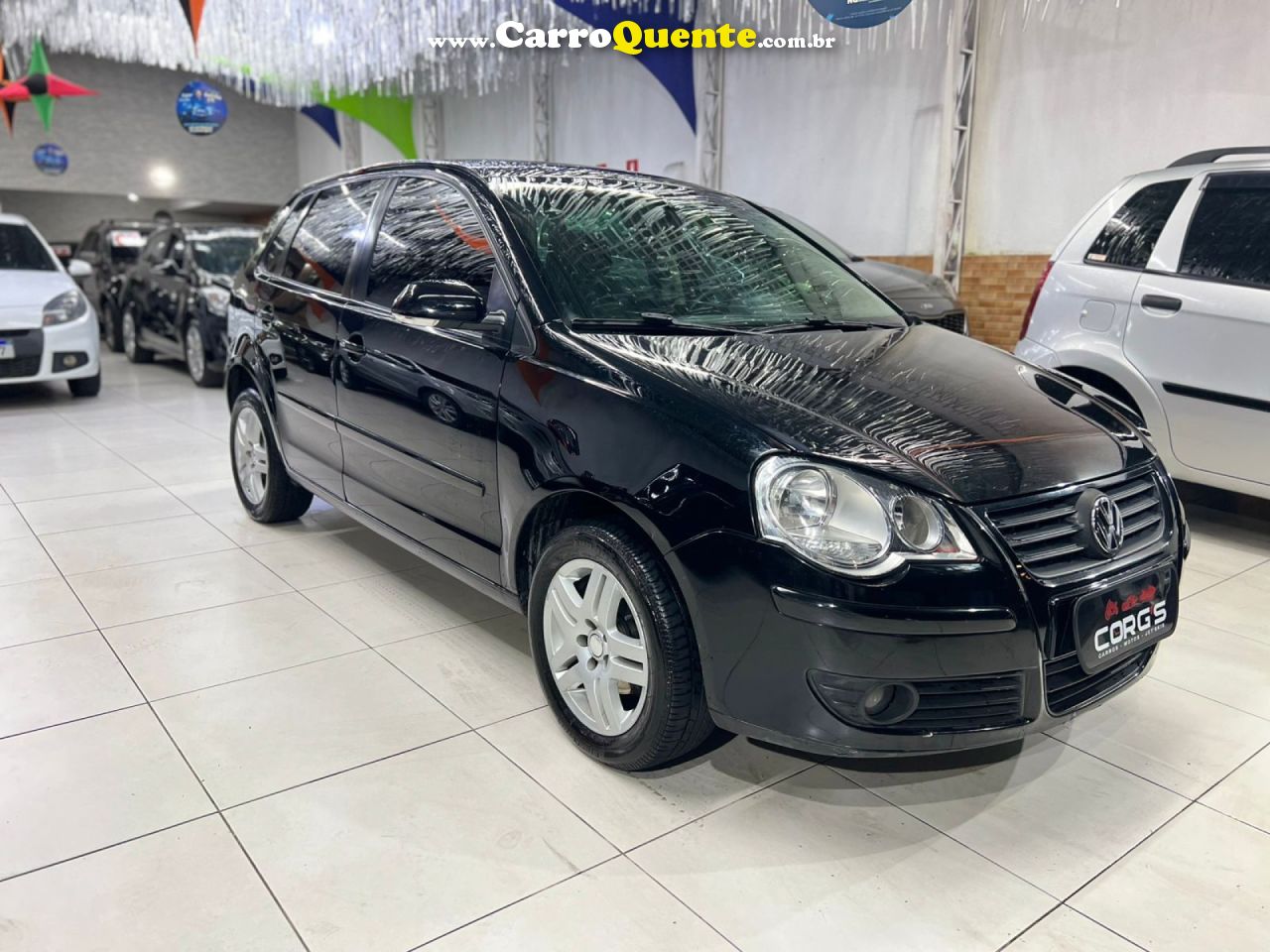 VOLKSWAGEN   POLO 1.6 E-FLEX 8V 5P   PRETO 2011 1.6 FLEX - Loja