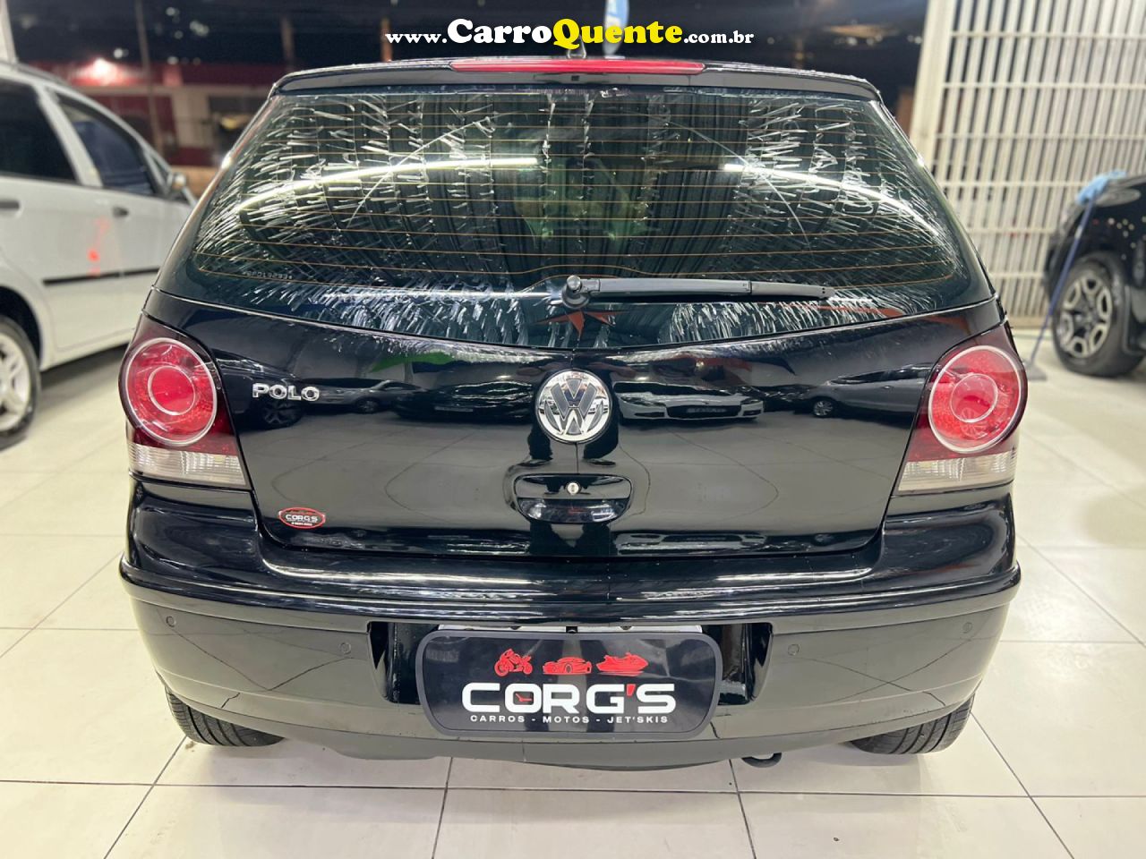 VOLKSWAGEN   POLO 1.6 E-FLEX 8V 5P   PRETO 2011 1.6 FLEX - Loja